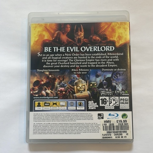 Playstation 3 Overlord - Picture 2 of 3